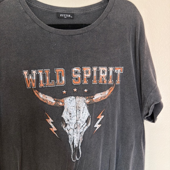 Wild Spirit Graphic T-Shirt Dress - Picture 2 of 2